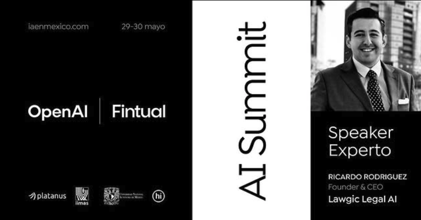 Aldo Ricardo Rodríguez Cortés anunciado como speaker experto en AI Summit con OpenAI y Fintual